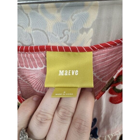 Maeve Colorful Floral Mini Dress - Picture 7 of 11